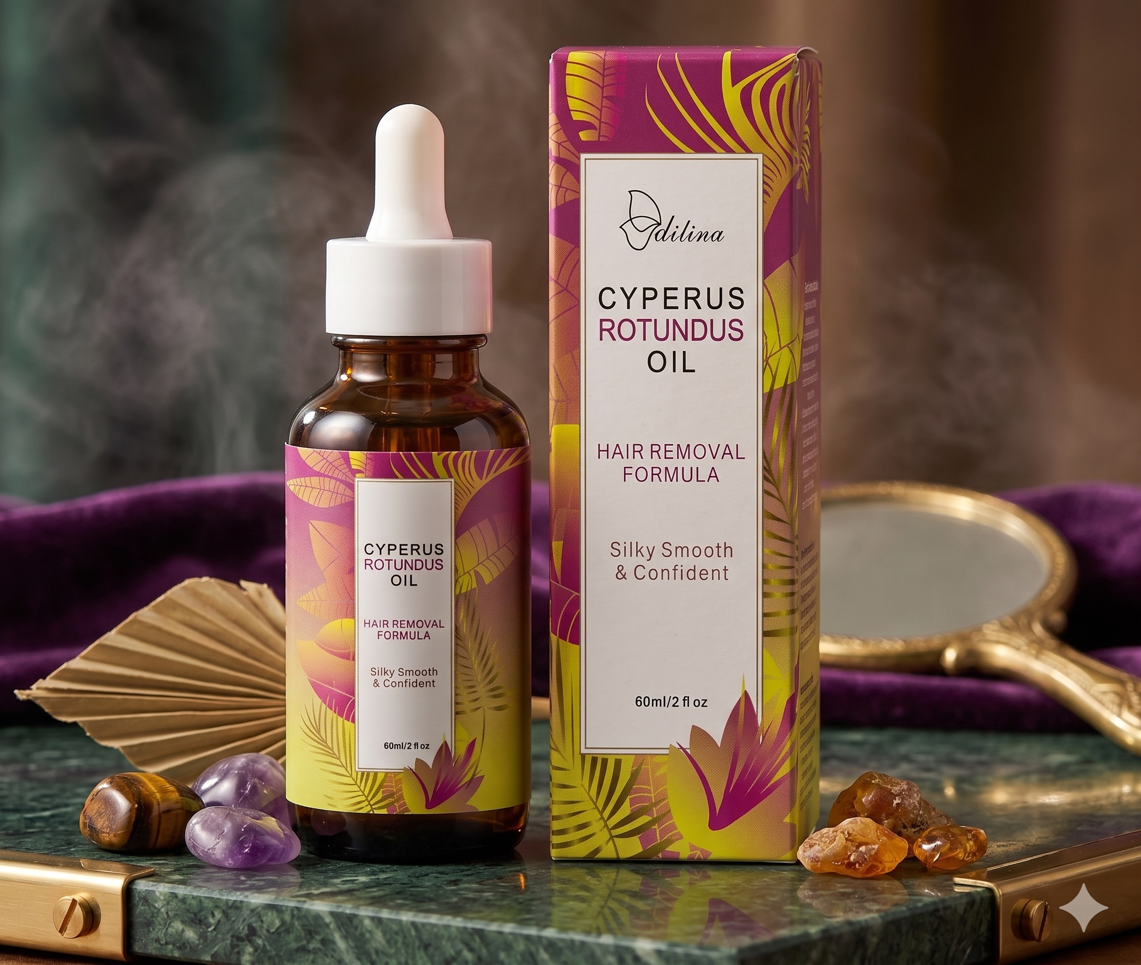 Cyperus Rotundus Hair Removal Essential Oil