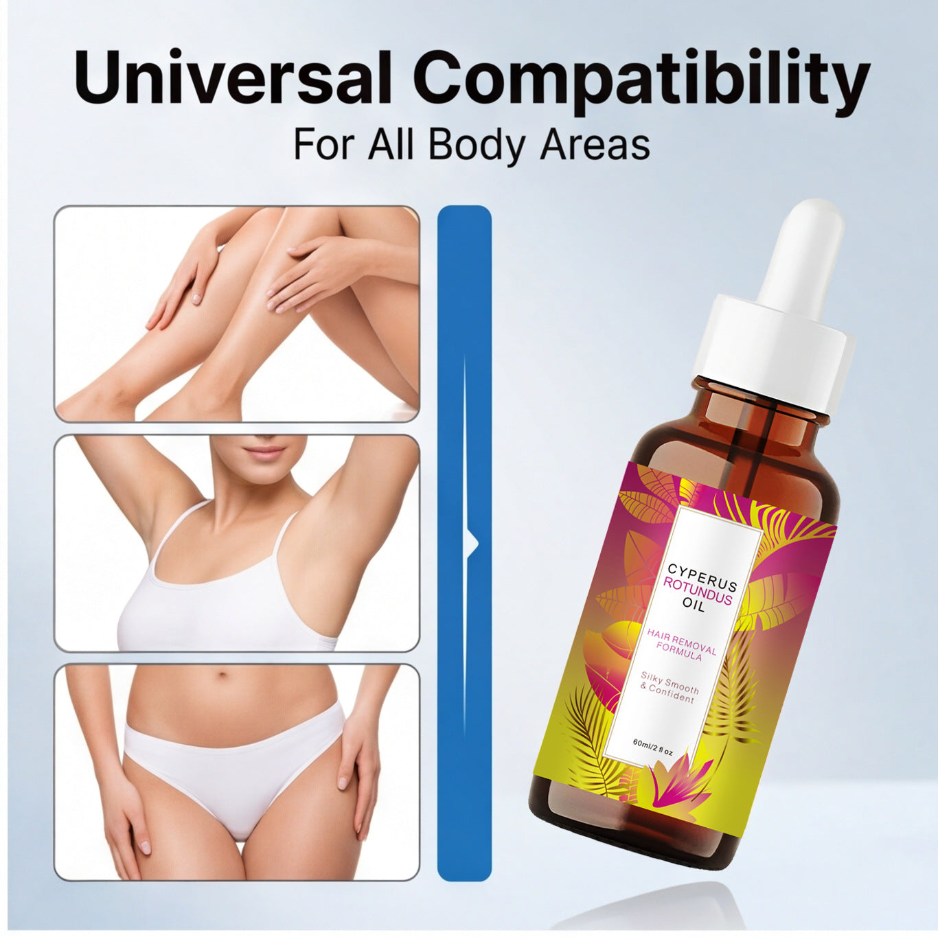 Cyperus Rotundus Hair Removal Oil – Natural Hair Growth Inhibitor